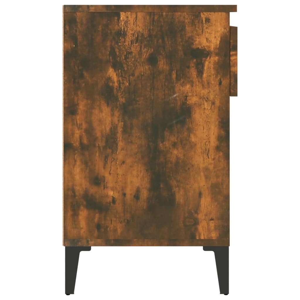 Kenkäkaappi savutammi 102x36x60 cm tekninen puu - Sisustajankoti.fi
