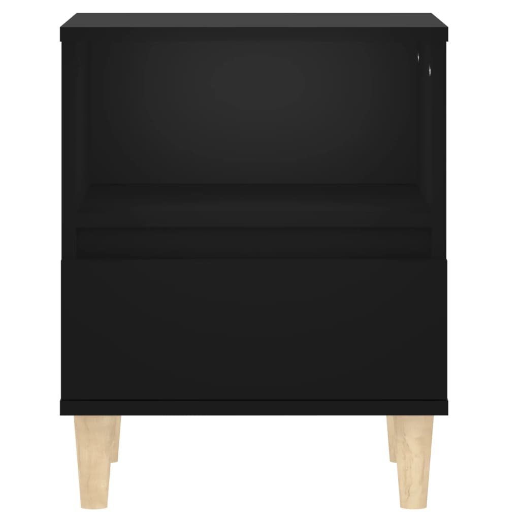 Yöpöydät 2 kpl musta 40x35x50 cm - Sisustajankoti.fi