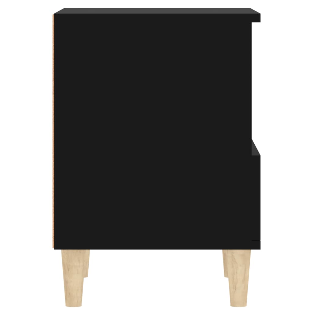 Yöpöydät 2 kpl musta 40x35x50 cm - Sisustajankoti.fi