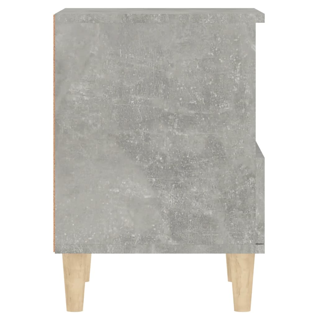 Yöpöytä betoninharmaa 40x35x50 cm - Sisustajankoti.fi