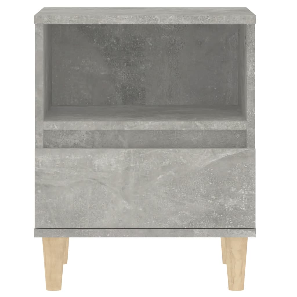 Yöpöydät 2 kpl betoninharmaa 40x35x50 cm - Sisustajankoti.fi
