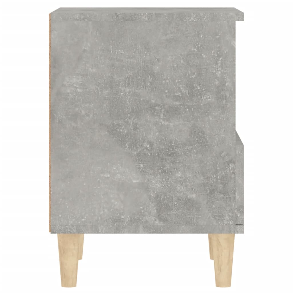 Yöpöydät 2 kpl betoninharmaa 40x35x50 cm - Sisustajankoti.fi