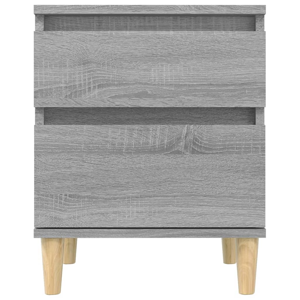 Yöpöydät 2 kpl harmaa Sonoma 40x35x50 cm - Sisustajankoti.fi
