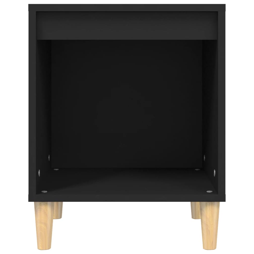Yöpöydät 2 kpl musta 40x35x50 cm - Sisustajankoti.fi