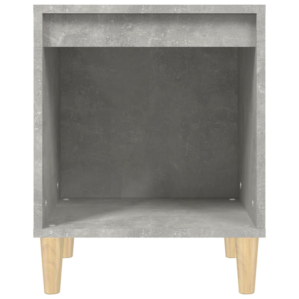 Yöpöydät 2 kpl betoninharmaa 40x35x50 cm - Sisustajankoti.fi