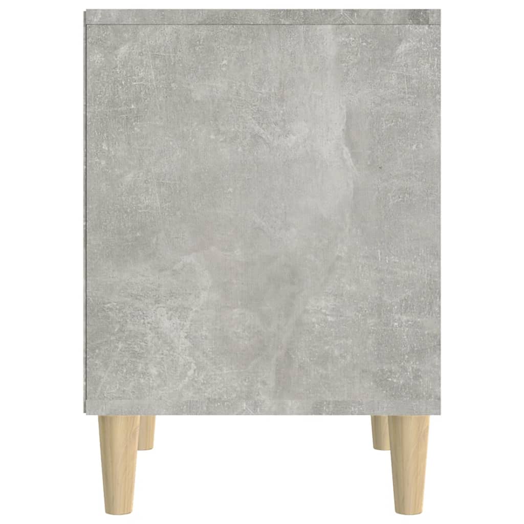 Yöpöydät 2 kpl betoninharmaa 40x35x50 cm - Sisustajankoti.fi