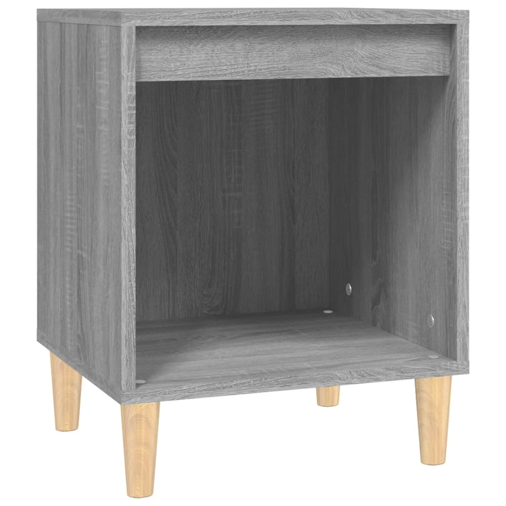 Yöpöydät 2 kpl harmaa Sonoma 40x35x50 cm - Sisustajankoti.fi