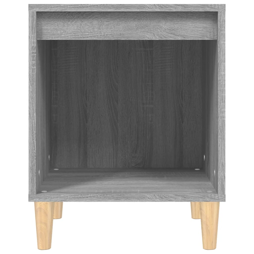 Yöpöydät 2 kpl harmaa Sonoma 40x35x50 cm - Sisustajankoti.fi