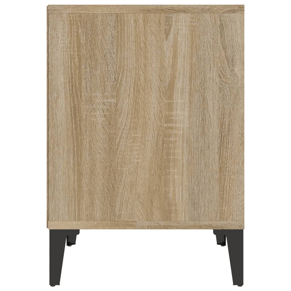Yöpöydät 2 kpl Sonoma-tammi 40x35x50 cm - Sisustajankoti.fi