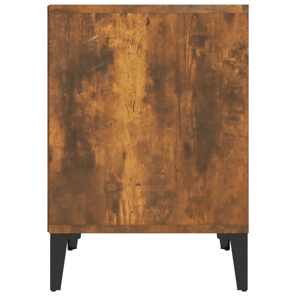 Yöpöydät 2 kpl savutammi 40x35x50 cm - Sisustajankoti.fi