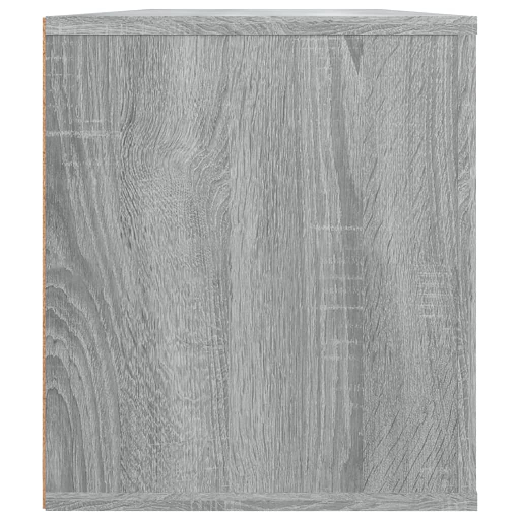 TV-taso harmaa Sonoma 100x35x40 cm tekninen puu - Sisustajankoti.fi