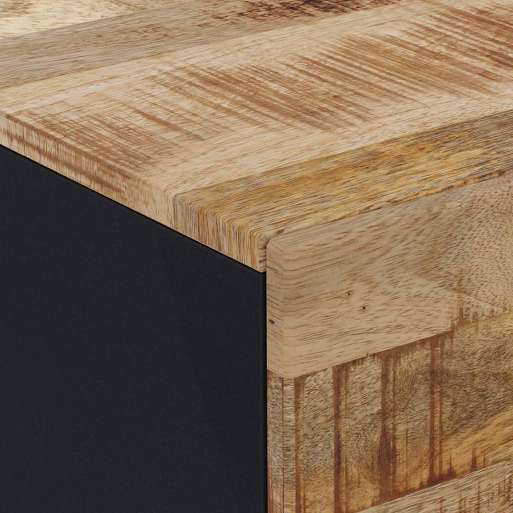Senkit 2 kpl 60x33x75 cm karkea mangopuu - Sisustajankoti.fi