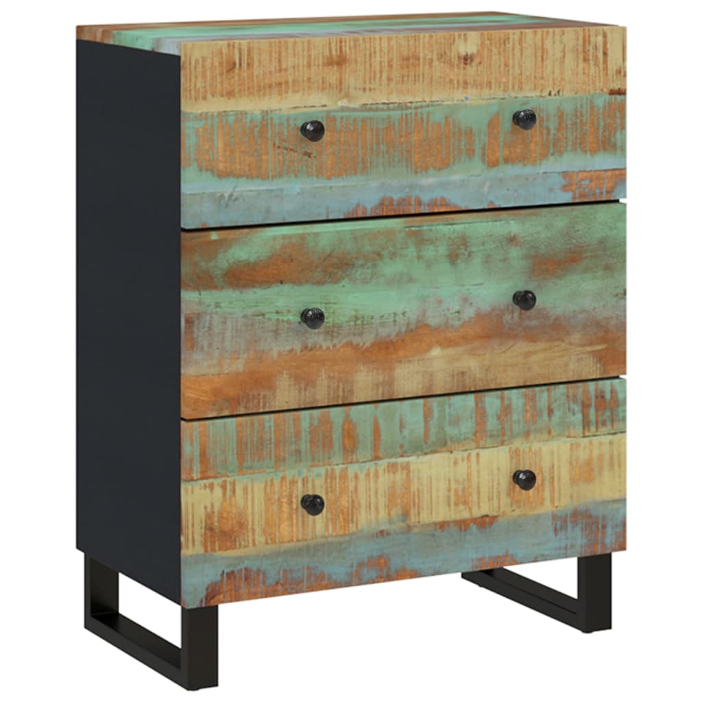 Senkit 2 kpl 60x33x75 cm kierrätetty täyspuu - Sisustajankoti.fi