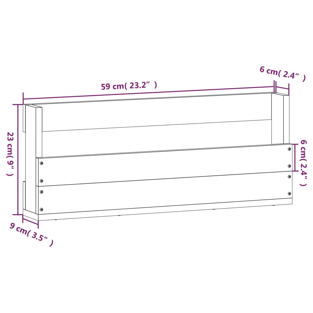 Seinäkenkätelineet 2 kpl hunajanruskea 59x9x23 cm täysi mänty - Sisustajankoti.fi
