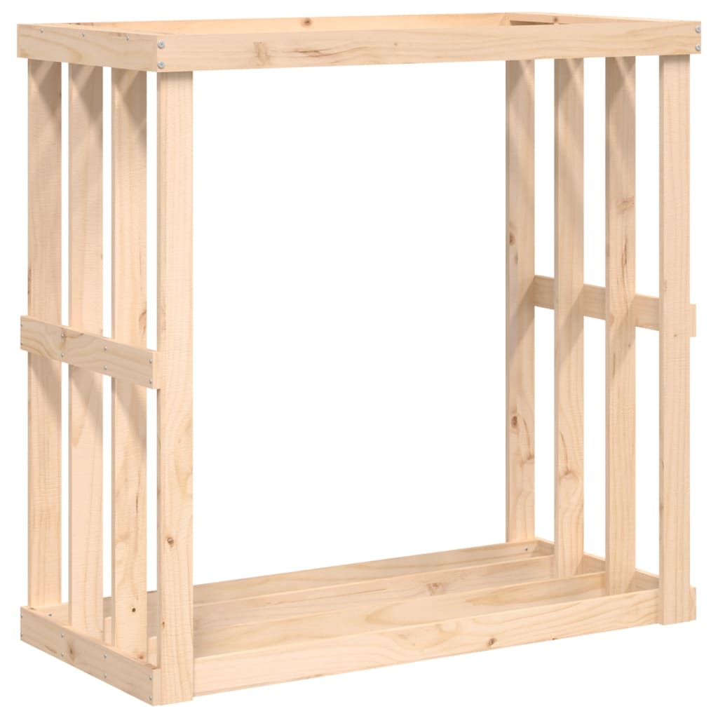 Polttopuuteline ulos 108x52x106 cm täysi mänty - Sisustajankoti.fi