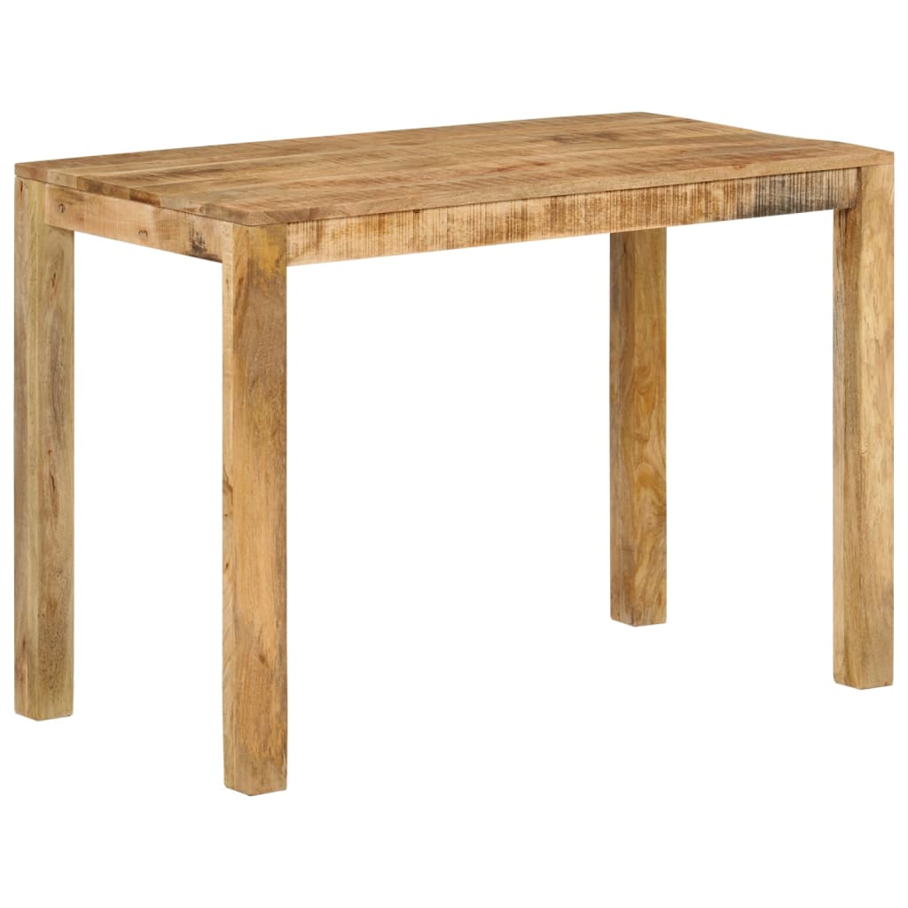 Ruokapöytä 110x55x76 cm täysi mangopuu - Sisustajankoti.fi