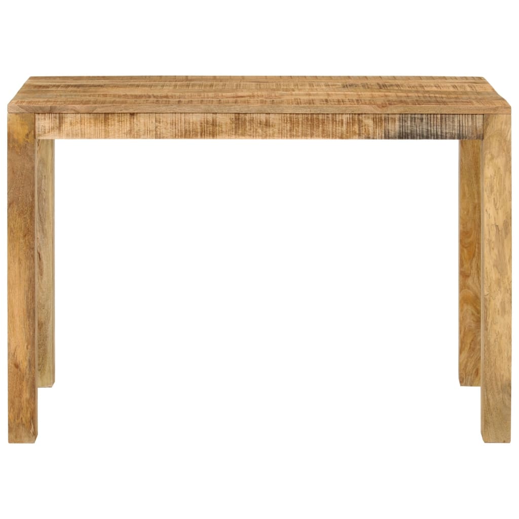 Ruokapöytä 110x55x76 cm täysi mangopuu - Sisustajankoti.fi