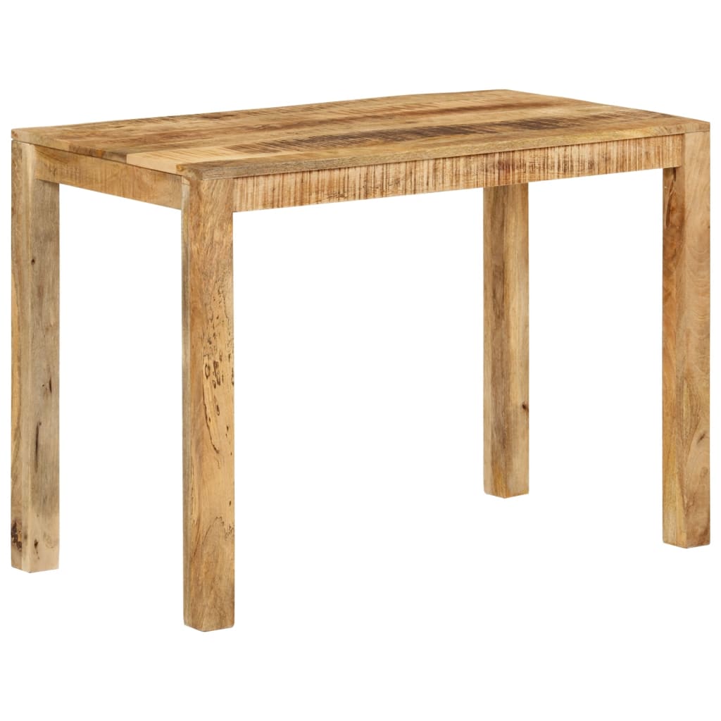 Ruokapöytä 110x55x76 cm täysi mangopuu - Sisustajankoti.fi