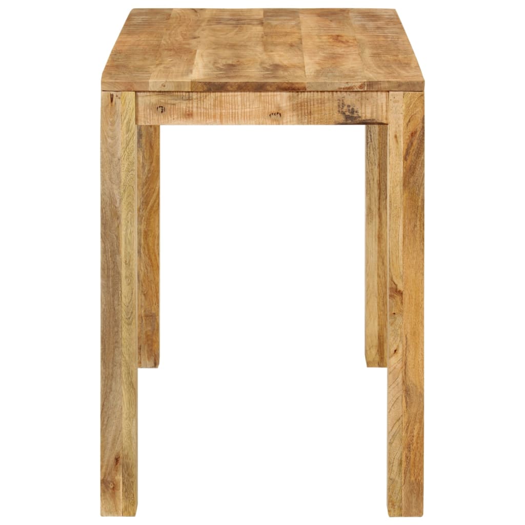 Ruokapöytä 110x55x76 cm täysi mangopuu - Sisustajankoti.fi