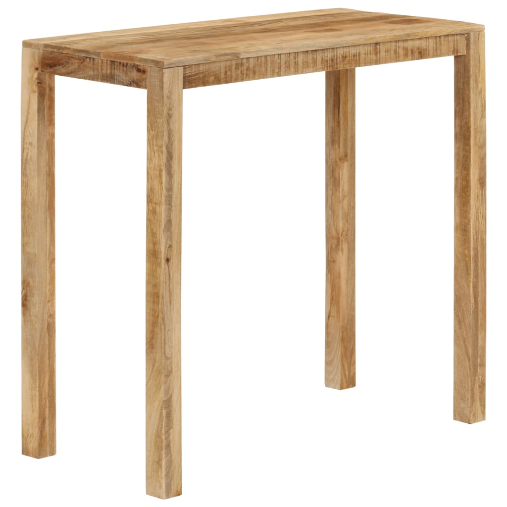 Baaripöytä 112x55x108 cm täysi mangopuu - Sisustajankoti.fi