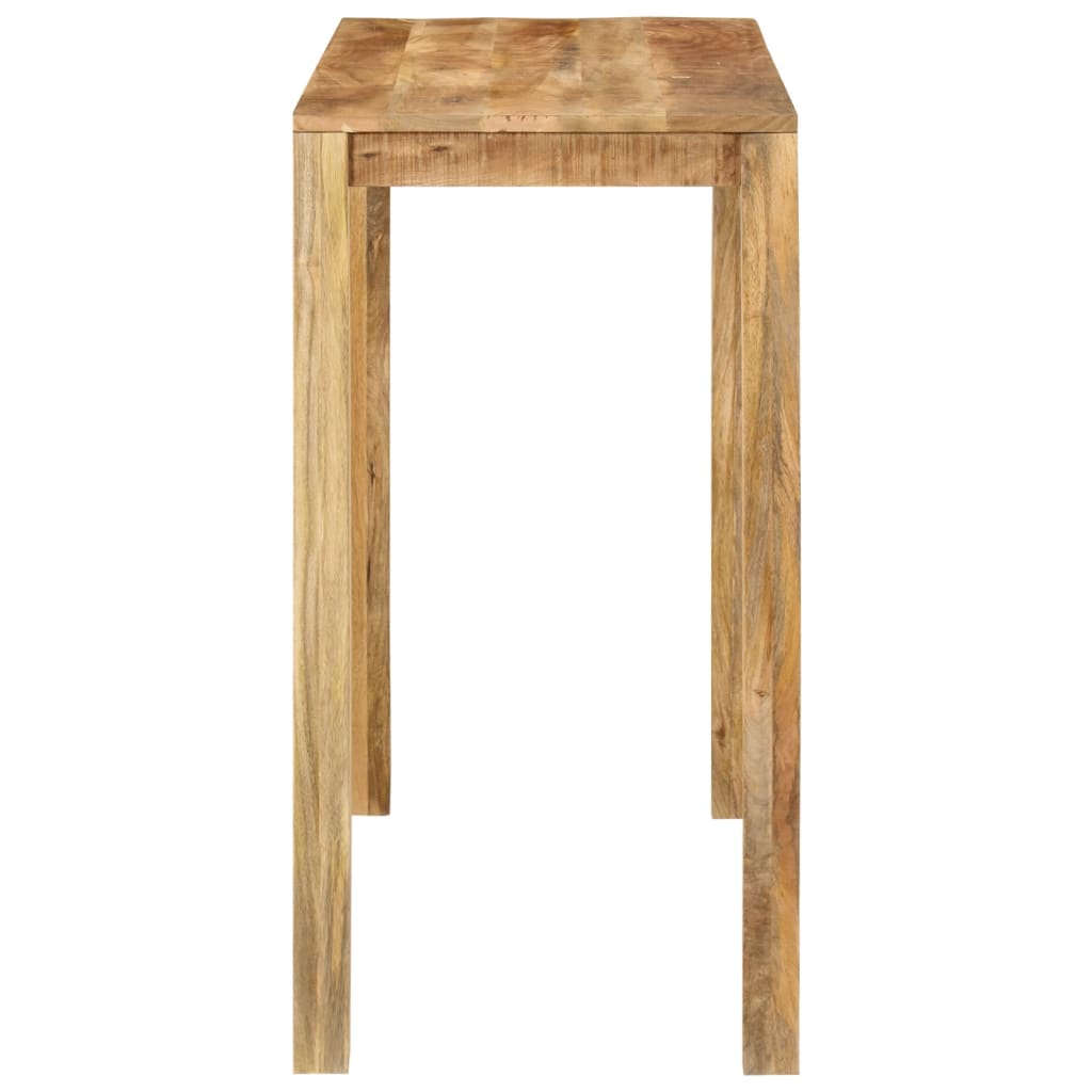 Baaripöytä 112x55x108 cm täysi mangopuu - Sisustajankoti.fi