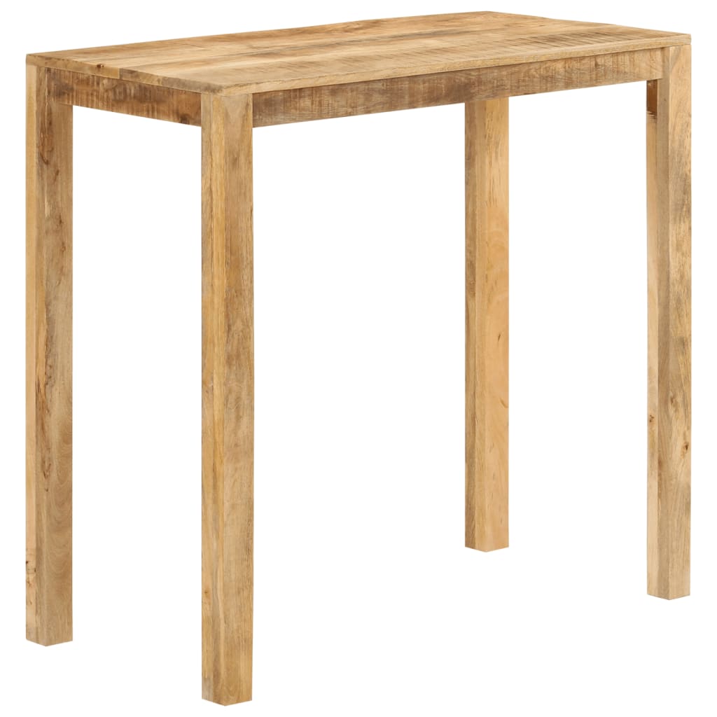 Baaripöytä 112x55x108 cm täysi mangopuu - Sisustajankoti.fi