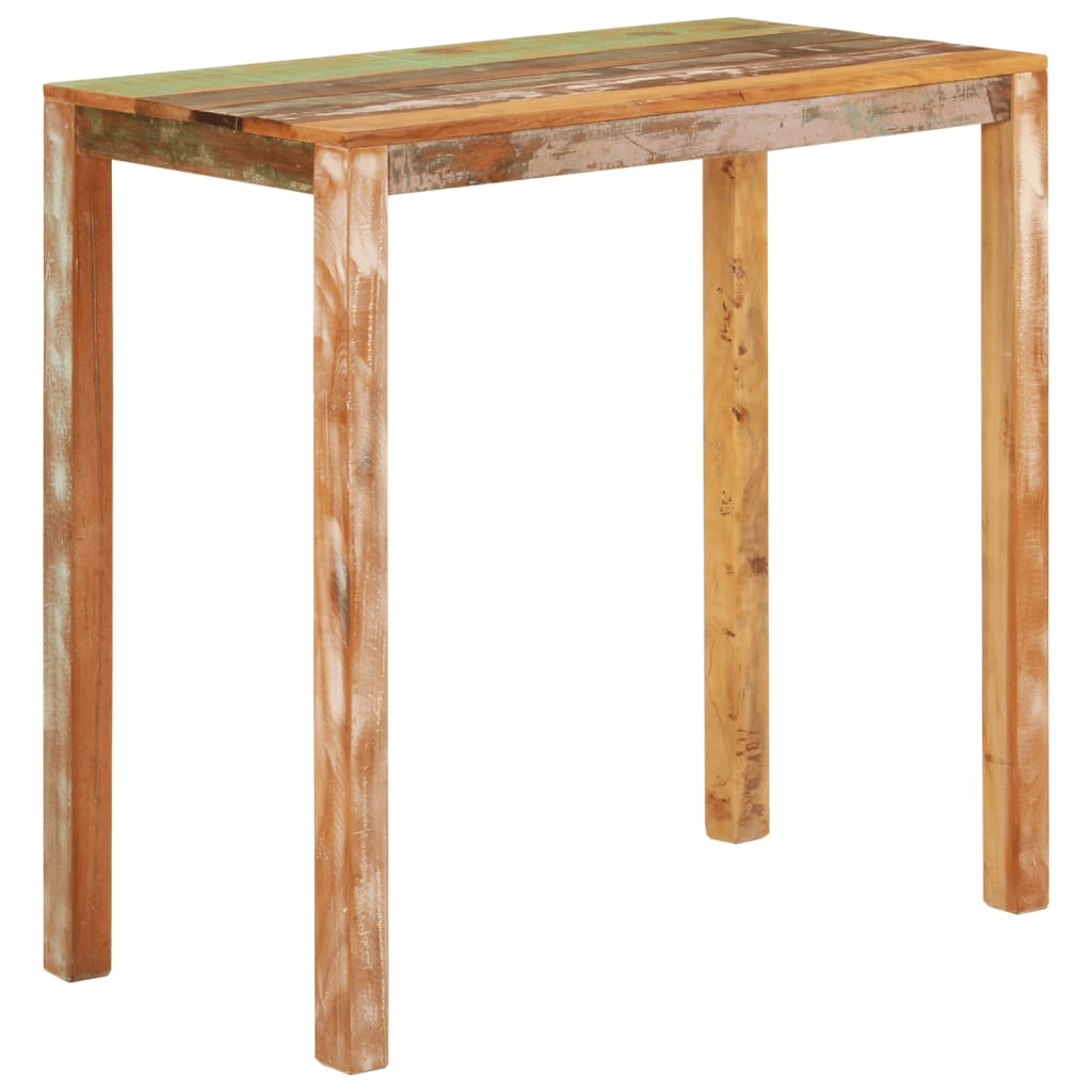 Baaripöytä 112x55x108 cm kierrätetty täyspuu - Sisustajankoti.fi