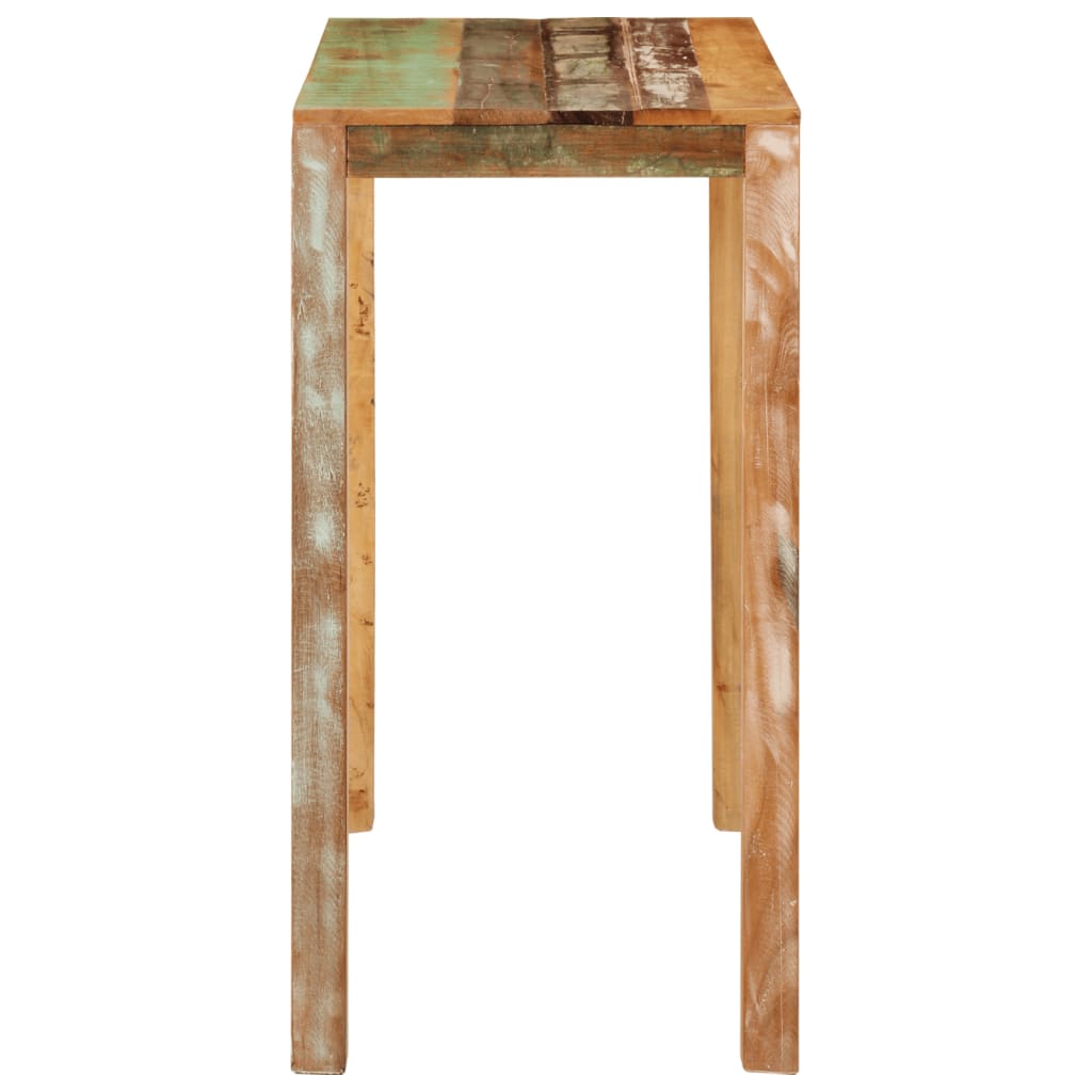 Baaripöytä 112x55x108 cm kierrätetty täyspuu - Sisustajankoti.fi