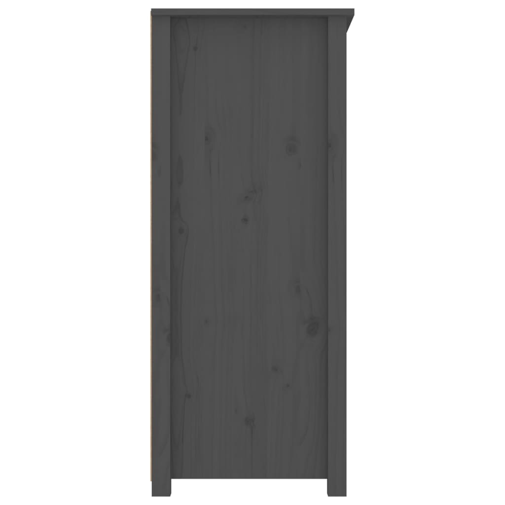 Senkki harmaa 83x41,5x100 cm täysi mänty - Sisustajankoti.fi