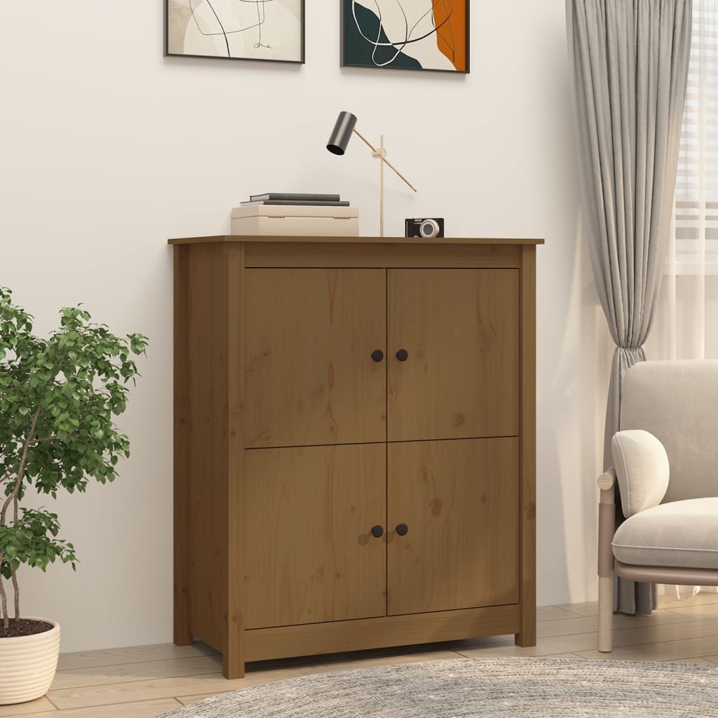 Senkki hunajanruskea 83x41,5x100 cm täysi mänty - Sisustajankoti.fi