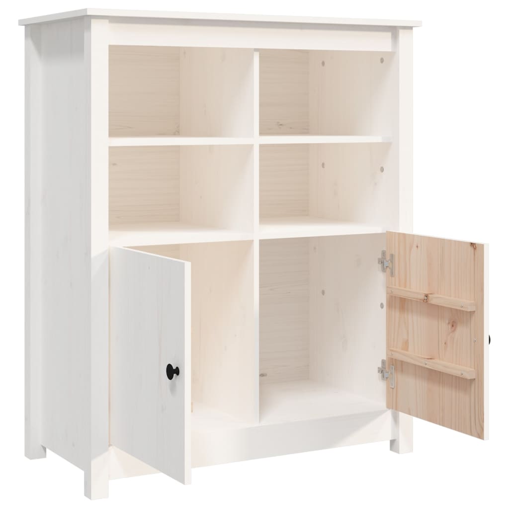 Senkki valkoinen 83x41,5x100 cm täysi mänty - Sisustajankoti.fi