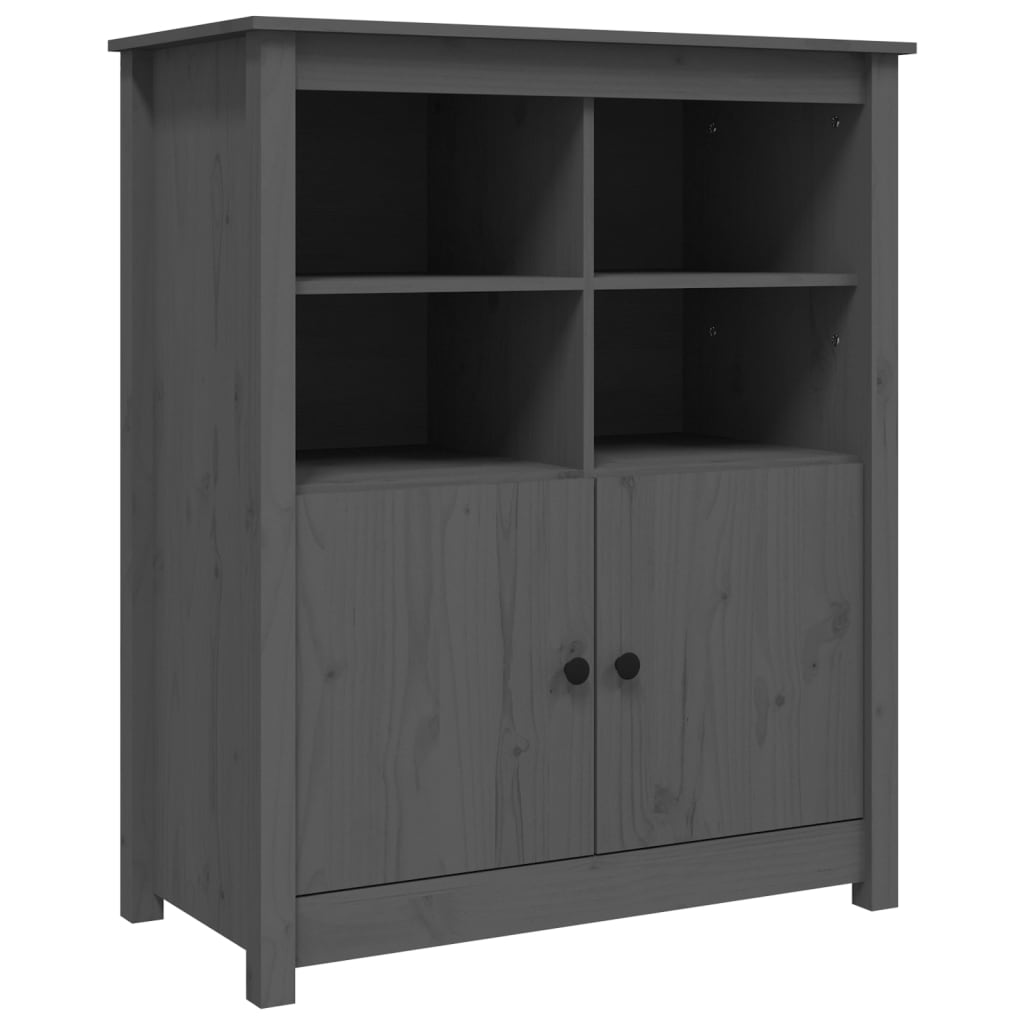 Senkki harmaa 83x41,5x100 cm täysi mänty - Sisustajankoti.fi