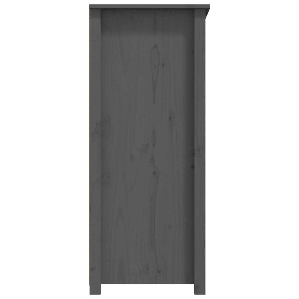 Senkki harmaa 83x41,5x100 cm täysi mänty - Sisustajankoti.fi