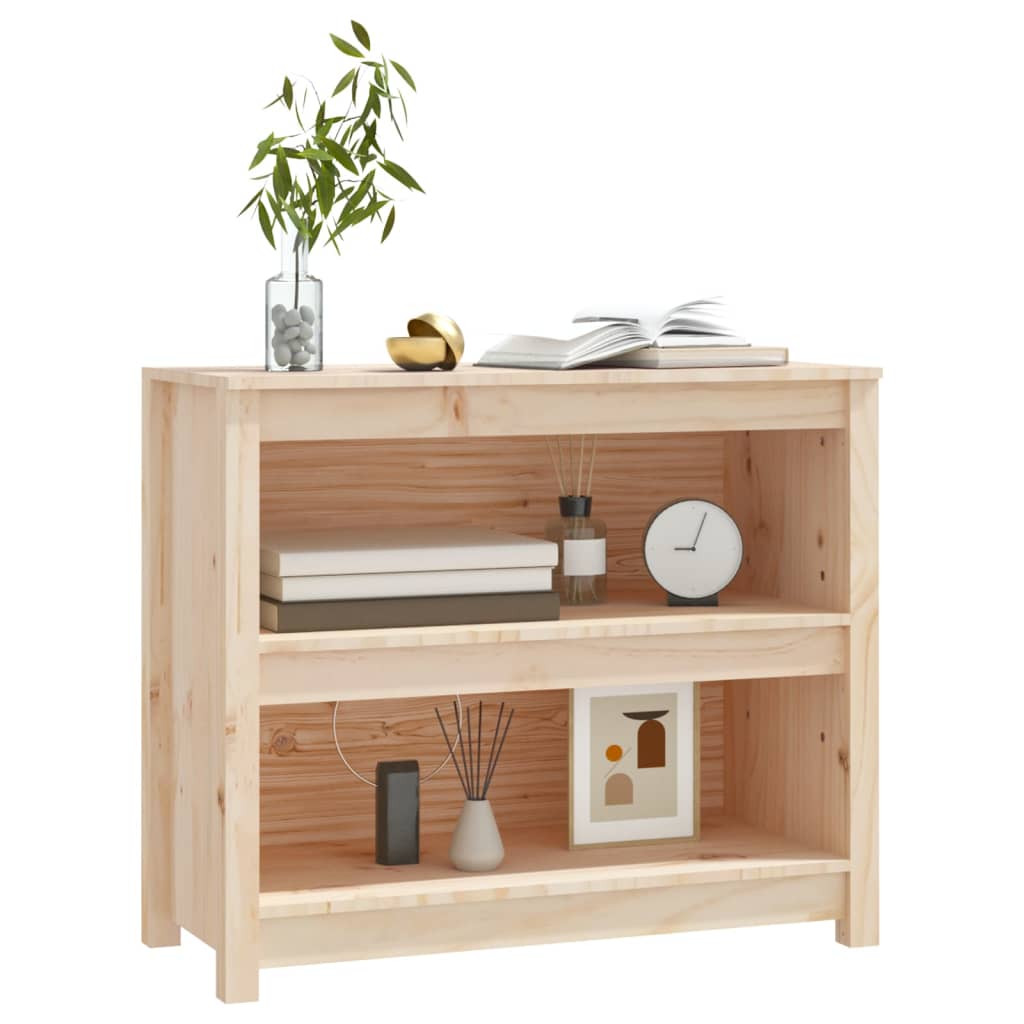 Kirjahylly 80x35x68 cm täysi mänty - Sisustajankoti.fi