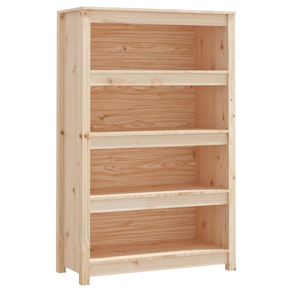Kirjahylly 80x35x126 cm täysi mänty - Sisustajankoti.fi