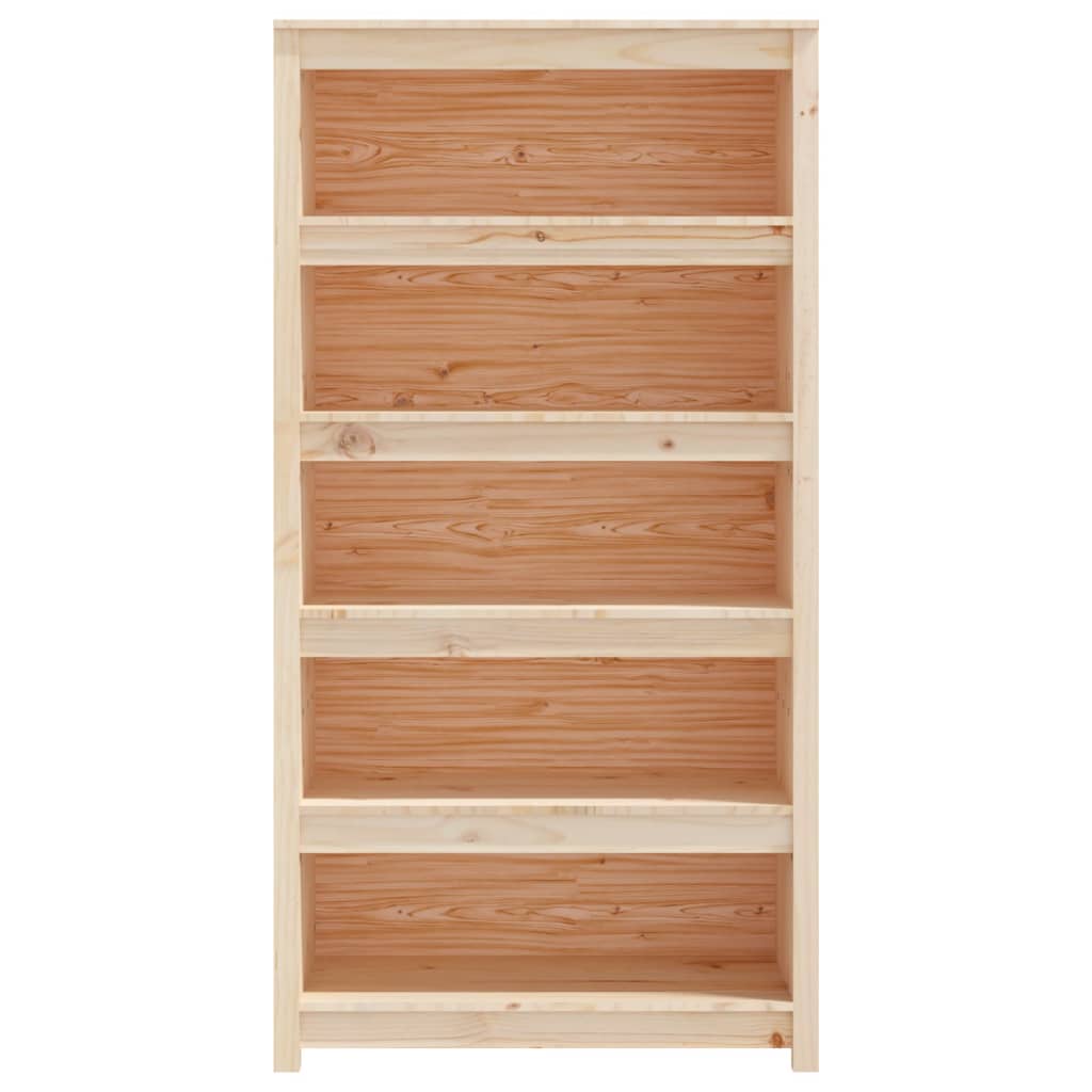Kirjahylly 80x35x154 cm täysi mänty - Sisustajankoti.fi