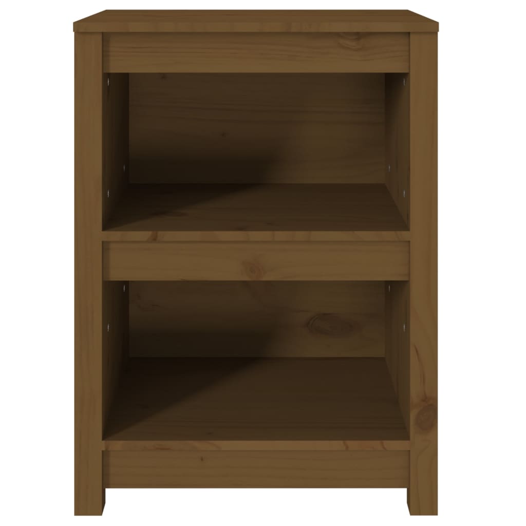 Kirjahylly hunajanruskea 50x35x68 cm täysi mänty - Sisustajankoti.fi