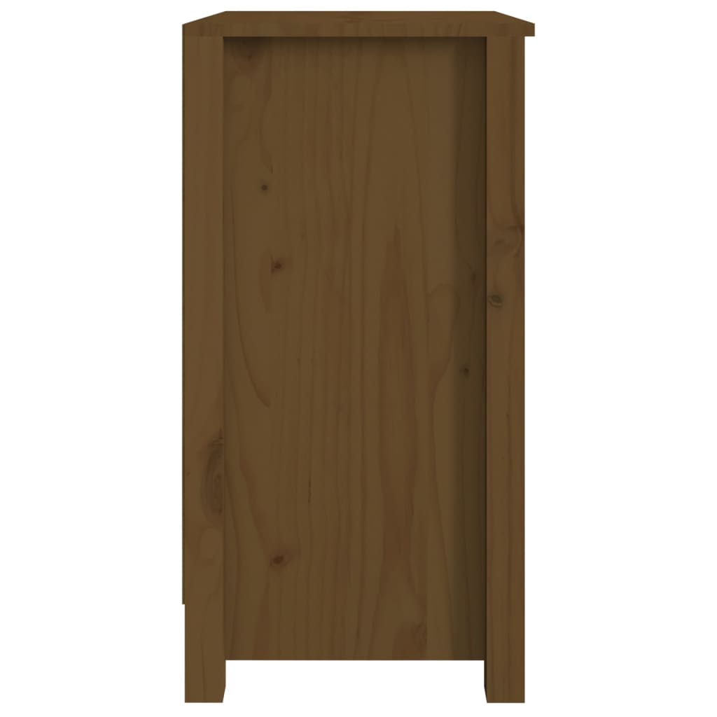 Kirjahylly hunajanruskea 50x35x68 cm täysi mänty - Sisustajankoti.fi