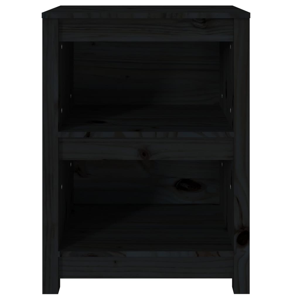 Kirjahylly musta 50x35x68 cm täysi mänty - Sisustajankoti.fi