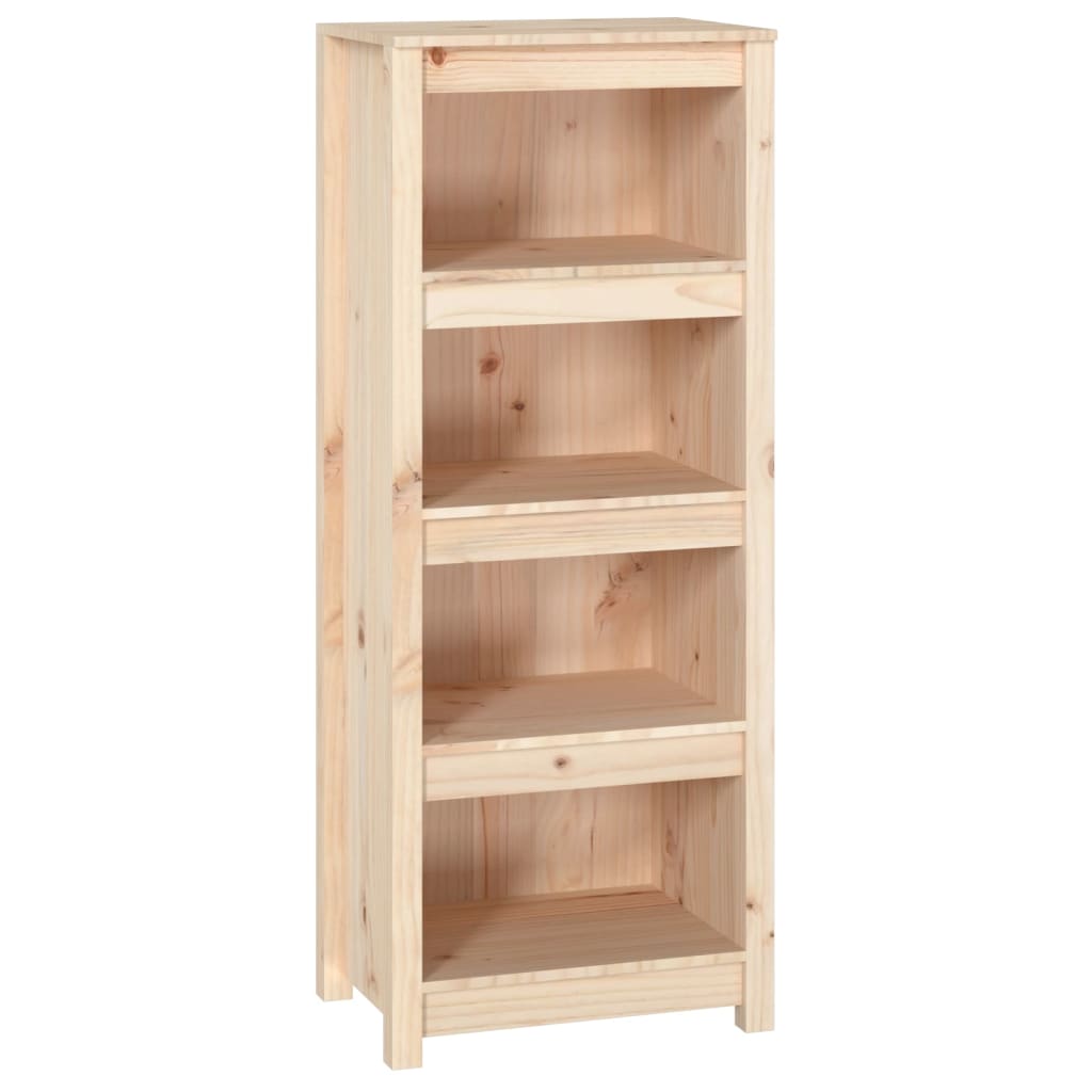 Kirjahylly 50x35x125,5 cm täysi mänty - Sisustajankoti.fi