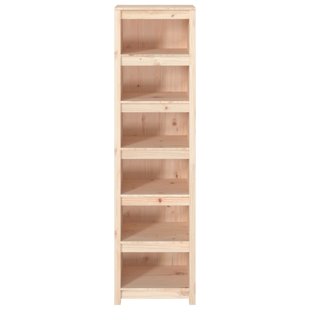 Kirjahylly 50x35x183 cm täysi mänty - Sisustajankoti.fi