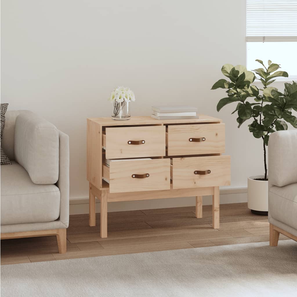 Konsolikaappi 90x40x78 cm täysi mänty - Sisustajankoti.fi