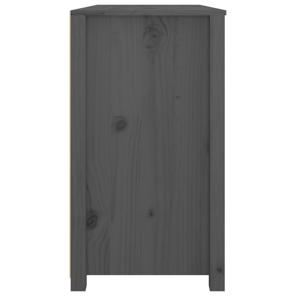 Senkki harmaa 100x40x72 cm täysi mänty - Sisustajankoti.fi