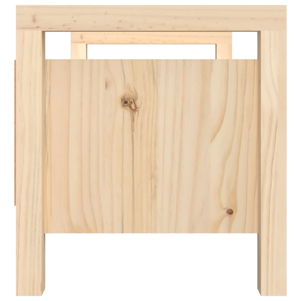 Eteisen penkki 80x40x43 cm täysi mänty - Sisustajankoti.fi