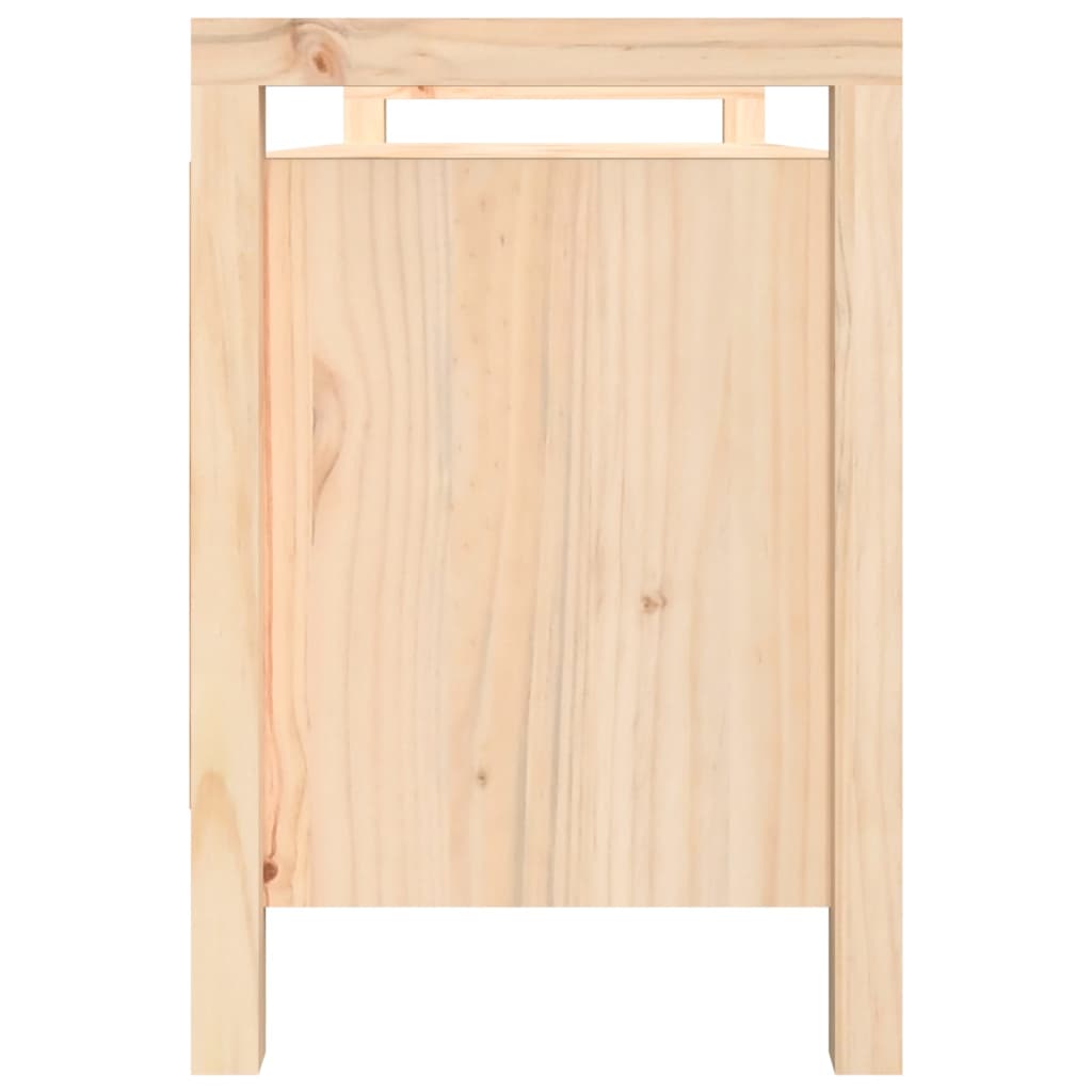 Eteisen penkki 110x40x60 cm täysi mänty - Sisustajankoti.fi