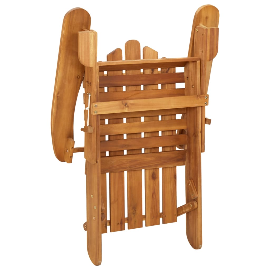 Puutarhan Adirondack tuolit 2 kpl täysi akasiapuu - Sisustajankoti.fi