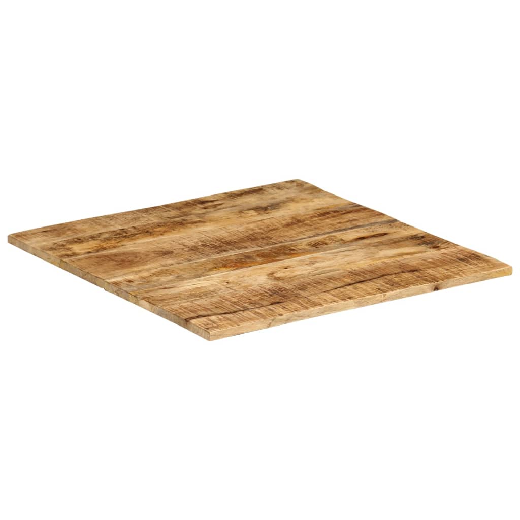 Pöytälevy 15-16 mm 60x60 cm täysi mangopuu - Sisustajankoti.fi