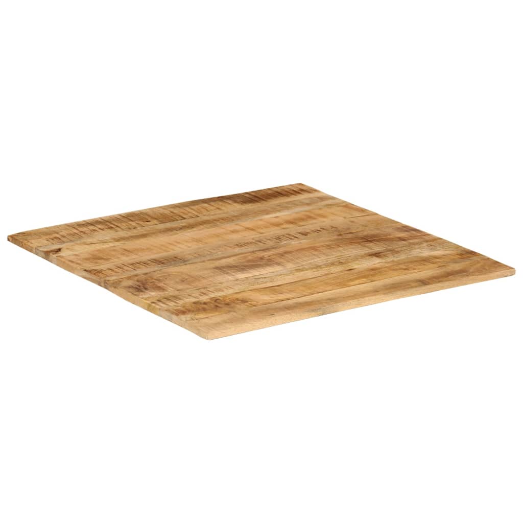Pöytälevy 15-16 mm 70x70 cm täysi mangopuu - Sisustajankoti.fi