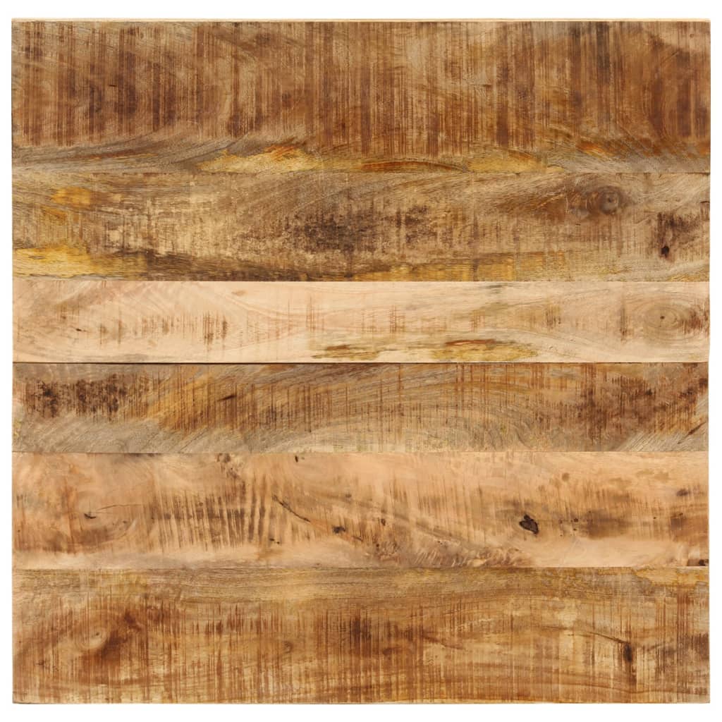 Pöytälevy 15-16 mm 70x70 cm täysi mangopuu - Sisustajankoti.fi