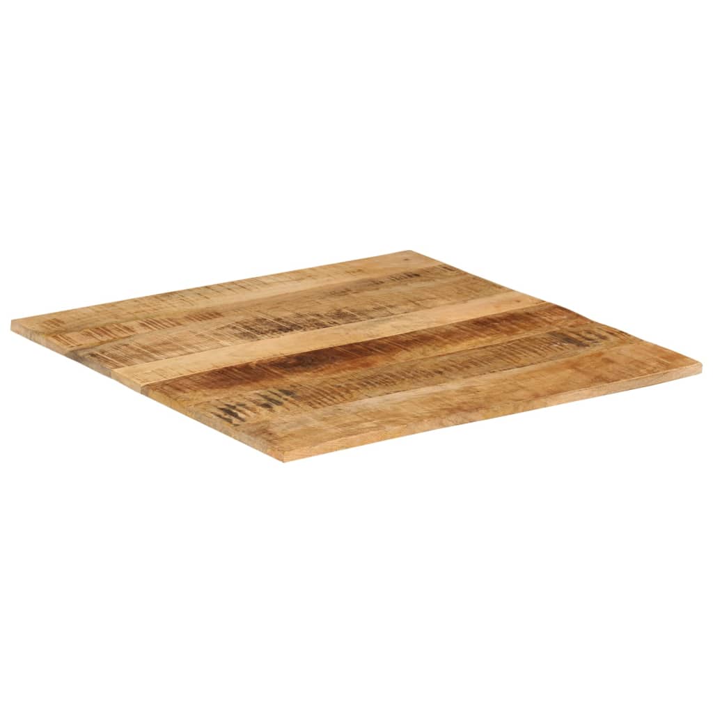 Pöytälevy 15-16 mm 70x70 cm täysi mangopuu - Sisustajankoti.fi